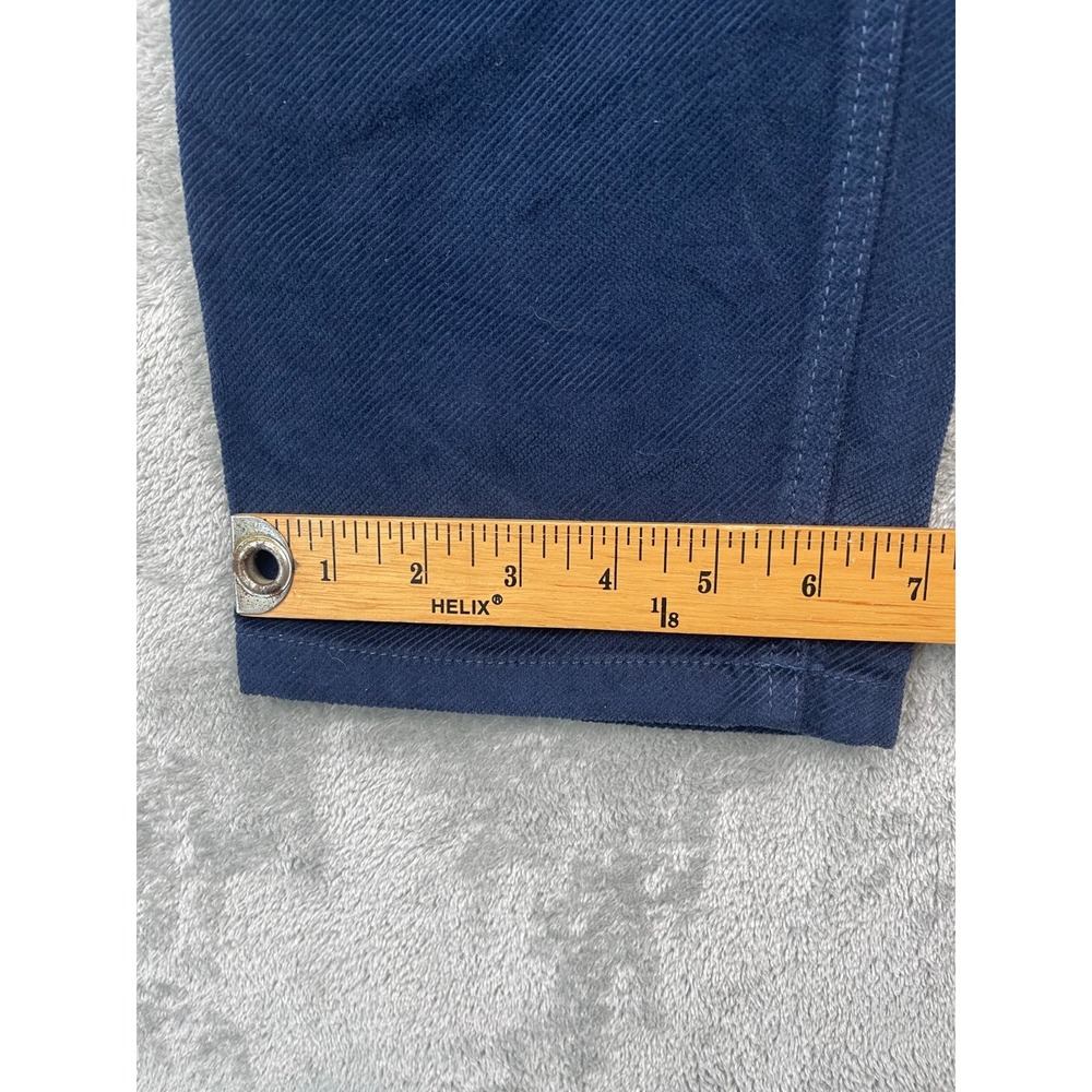 NWT ROWM Men's Corduroy Pants 34x34 (Real 34x33) Navy Comfy Casual‎ Office Work - Picture 5 of 12